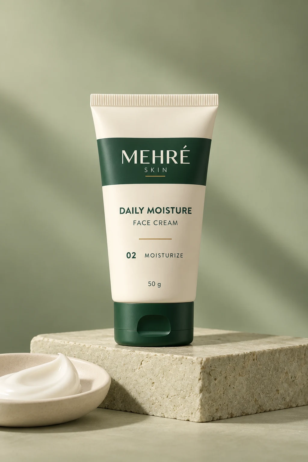 Daily Moisture face cream studio photograph